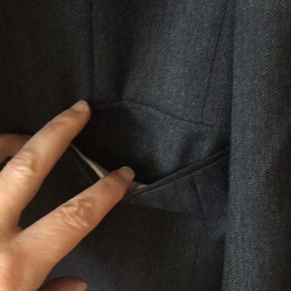 Grey suit with red pinstripes - Picture 3 of 12